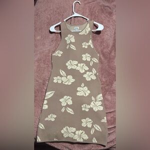 Rhythm Hibiscus Knit Mini Dress
